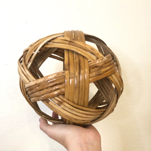 Wicker Ball Decor - Picture 2 of 3